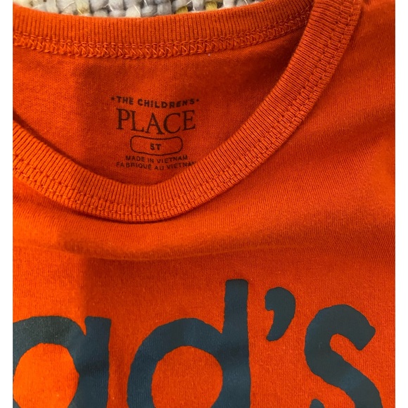 💰3/$15 Sale💰The Children Place Tee Shirt “ Dad Dude!” - Picture 2 of 3
